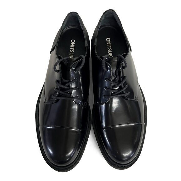The Onitsuka Derby 1181A378 Unisex Black Leather US 8 (0529) main image 8